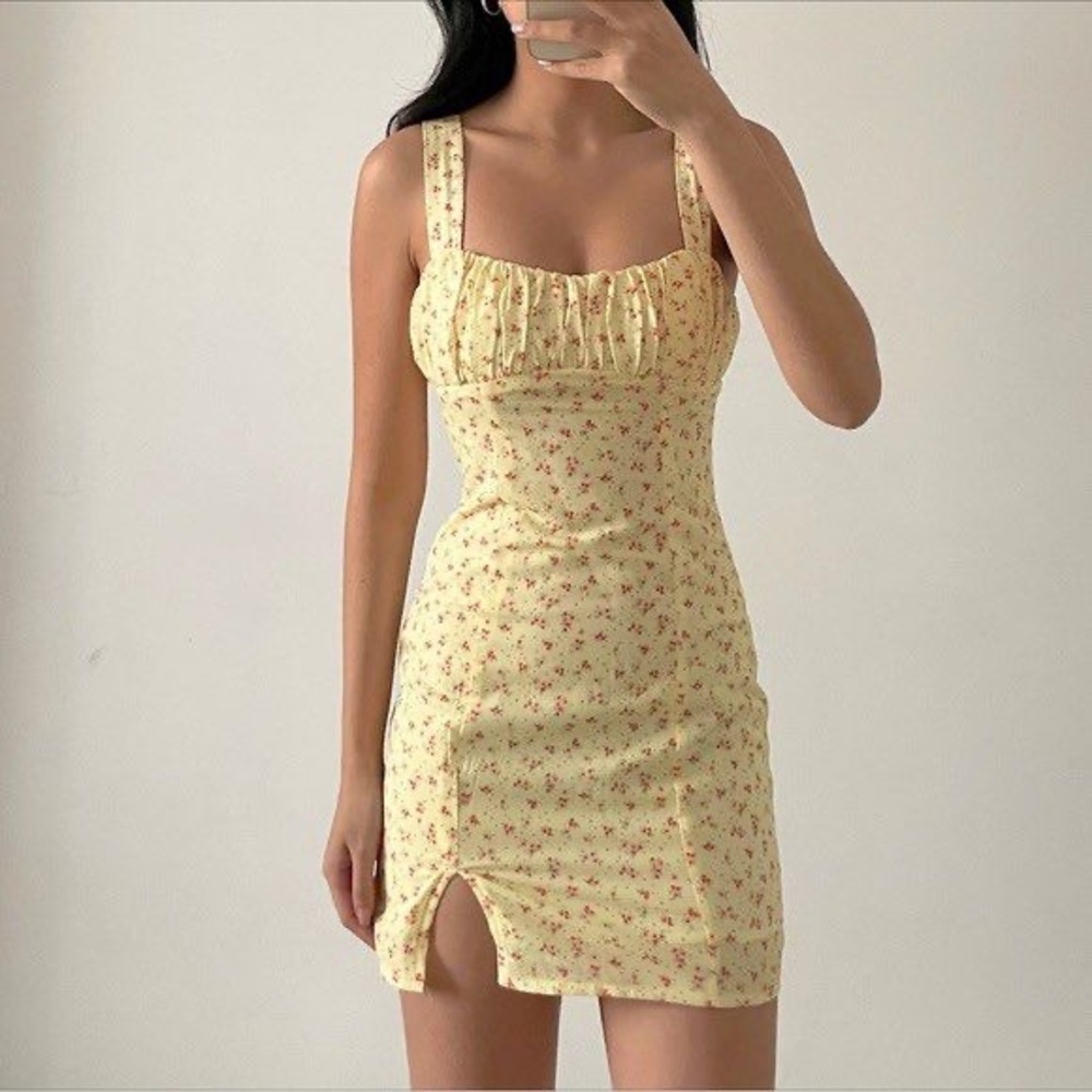 Princess Polly Yellow Sundress